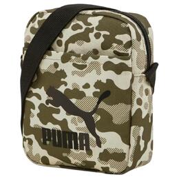 Puma Сумка через плечо из ткани, обычная, унисекс, цвет "зеленый мох" 078816-02 | moss green