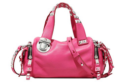 Marc Jacobs Гладкая кожаная сумка-портфель, сумка через плечо, мини, женская, красная h753l03fa22-608