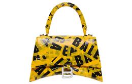 Balenciaga Сумка Hourglass Top Handle Small Tape In Yellow 593546210mo7560
