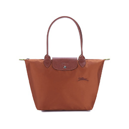 Longchamp Сумка-мессенджер Le Pliage из зеленой коровьей кожи с отделкой, женская, коричневого цвета 2605919504 | shopping bag set(basic set+shopping bag)