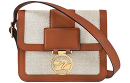 Сумка через плечо Box-Trot Longchamp, коричневый/белый 10174hbx504 | brown & white