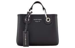 Emporio Armani Сумка через плечо из телячьей кожи и полиуретана, мини-сумка через плечо, женская, черная y3d176-yfo5e-89374