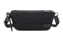 Tumi Сумка через плечо Harrison из нейлона и кожи Litchi Grain, черная, мужская 1424001041