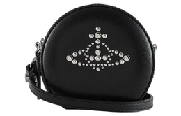 Vivienne Westwood Сумка через плечо из коровьей кожи, мини, женская, черная 43030101l001rn402