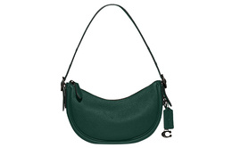 Сумка через плечо Luna из зерненой кожи Coach, цвет лесной зелени cc439-v5for