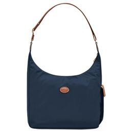 Сумка-полумесяц Le Pliage Canvas Crescent Underarm, сумка через плечо, женская, цвет морской волны Longchamp, Marine Blue 2450089p68 | marine blue