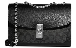 Coach Сумка через плечо Lane из коровьей кожи, женская, черная cc330-svtsq