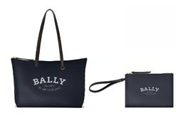 Bally Сумка-тоут из нейлона, женская, темно-синяя 6302432