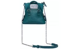 Maison Margiela Сумка 5AC из телячьей кожи, через плечо, обычная женская, зеленая sb3wg0025p4455t6103