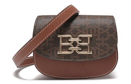 Bally Кожаные сумки-седла, сумки через плечо, поясная сумка женская, коричневого цвета 6300619