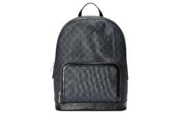 Gucci Рюкзак GG Canvas с кожаной отделкой, мужской, черный 704017-huh9c-1000