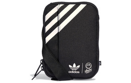 Adidas Originals Сумка через плечо из полиэстера, обычная, унисекс, черная hz7258