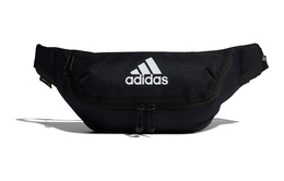 Adidas Спортивная сумка из переработанного полиэстера, поясная сумка, стандартная, унисекс, черная h64743