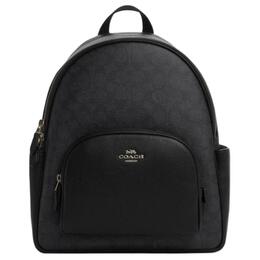 Coach Рюкзак-туба из ПВХ, поливинилхлорида, женский, угольный, черный и черный cz176-qbmi5