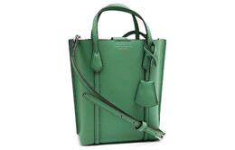 Tory Burch Сумка-шоппер Perry из тисненой кожи, сумка-шоппер, сумка через плечо, мини-сумки женские, зеленые 142616-349