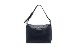 Сумка-мессенджер Le Pliage Xtra из коровьей кожи Crescent с креплением на подмышку и через плечо, женская, цвет морской волны Longchamp 10189987556