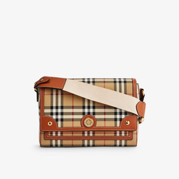 Сумка через плечо note в клетку Burberry, коричневый r04205881 | briar brown