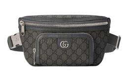 Мужская поясная сумка Ophidia Canvas, серая Gucci 733868-uulhk-8576