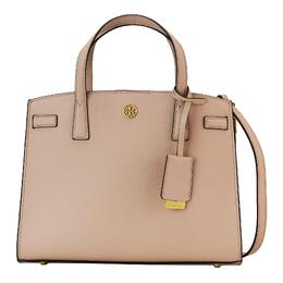 Tory Burch Сумка Walker Leather через плечо, маленькая женская сумка, мягкий песочно-розовый цвет 146011-927