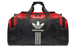Balenciaga Спортивная сумка X Adidas, черная/красная 721810210m11065
