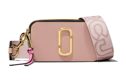 Marc Jacobs Сумка-кошелек Snapshot Leather для фотоаппарата, сумка через плечо, женская, розово-розовая 2s3hcr500h03-695