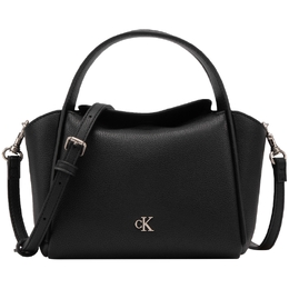 Сумка Calvin Klein из смешанного материала, женская, среднего размера, цвет "Космический черный" 4k3144g-ub1 | ub1-space black