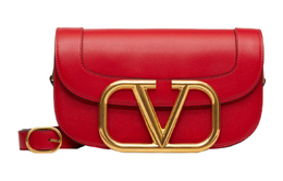 Valentino Сумка через плечо GARAVANI из телячьей кожи, обычная женская, красного цвета tw2b0g09zxl-ju5