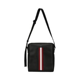 Bally Сумка через плечо MYTHOS, мужская, кожаная, черная 6308451
