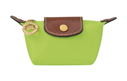 Longchamp Кошелек-клатч Le Pliage из коровьей кожи, женский, зеленый, стандартный 30016089355 | green