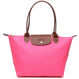 Longchamp Сумка-мессенджер Le Pliage из коровьей кожи на одно плечо, небольшого размера, женская, розового цвета 2605089p73