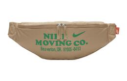 Nike Сумка-пояс Heritage из полиэстера на одно плечо через плечо унисекс, желтая dv6072-200