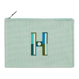 Женские хлопковые клатчи-тубы цвета мяты Hermes, мятно-зеленый h103753m04 | mint green