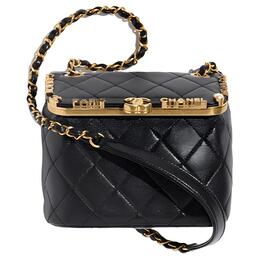 Chanel Сумка через плечо из овчины 23C, ранняя весна, женская, черная as3732-b10111-94305