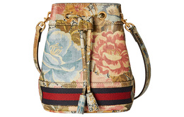 Сумка-ведро Ophidia Canvas, женская, через плечо, разноцветная Gucci 731938-faa5i-8581