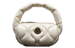 Moncler Сумка-полумесяц из ткани, женская на одно плечо, белая i109b5c00001m2974034