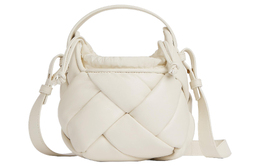 Bottega Veneta Сумка через плечо из овчины, женская, белого цвета, небольшого размера 730164v2nh19009