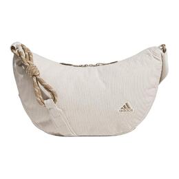 Сумка через плечо из полиэстера, обычная женская, цвет экрю Adidas, Ecru jf6250 | ecru