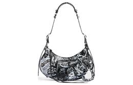 Сумка через плечо Le Cagole из мелкозернистой овчины, женская, Trumpets Balenciaga 671307210g61090