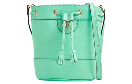 Gucci Сумка-ведро Ophidia Leather, женская, через плечо, мятно-зеленого цвета 550620-dj20g-3803