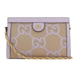 Сумка Ophidia Canvas с кожаной сумкой через плечо, женская сумка через плечо Gucci 503877-ukmbg-8481