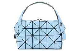 Issey Miyake Сумка-коробка Boston Bag из искусственной кожи, женская, небесно-голубого цвета bb31-ag481-70