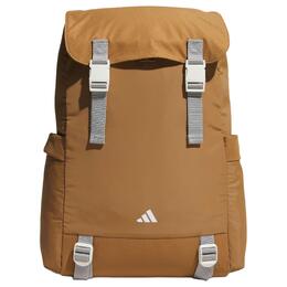 Adidas Рюкзак из переработанного полиэстера, стандартный, унисекс, пустынно-коричневый и светло-серый jw1675 | desert brown & light gray