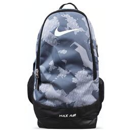 Nike Рюкзак из полиэстера, стандартный, унисекс, черный/синий bz9696-457