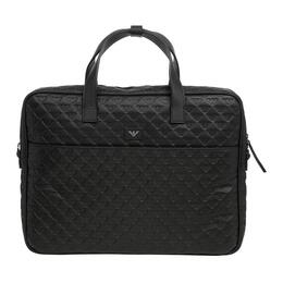Emporio Armani Кожаная сумка через плечо, мужская, черная y4p365-yq67i-80001
