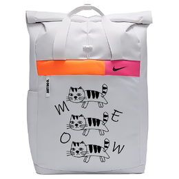 Nike Рюкзак из полиэстера, стандартный, унисекс, светло-серебристо-серый cu1488-094(team378-jian f2) | cartoon bear 2