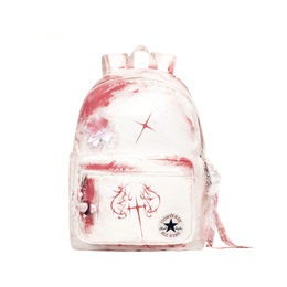 Converse Рюкзак из полиэстера, обычный, унисекс, красный, белый 10020533-a06(team561-禁忌糖浆红) | white red