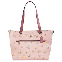 Coach Сумка-шоппер Gallery Leather, женская, розовая, через плечо 2713-svr59