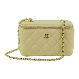Chanel Сумка из телячьей кожи, сумка через плечо, женская, желтая ap1341-y33352-ng135