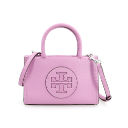 Tory Burch Сумка-шоппер Ella из искусственной кожи, сумка-шоппер, сумка через плечо, мини-сумка женская, фиолетовая 145613-500