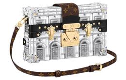 Louis Vuitton Сумка X Fornasetti Petite Malle Black/White m59106